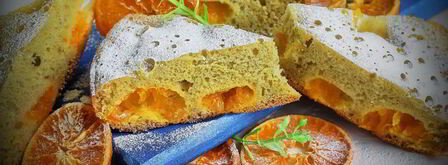 шарлотка из мандаринов. Шаг 8