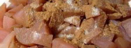 шарлотка из сушеных яблок. Шаг 7