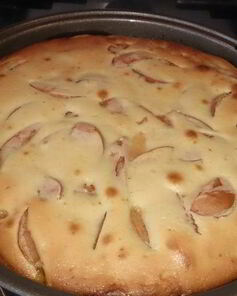 Шарлотка из яблок