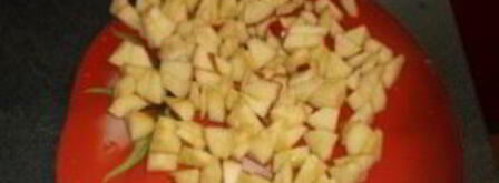 шарлотка на йогурте с яблоками. Шаг 2