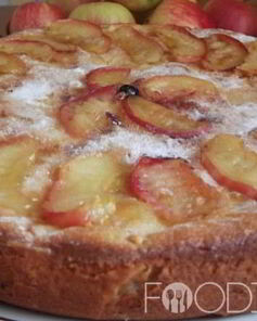 Шарлотка на сковороде