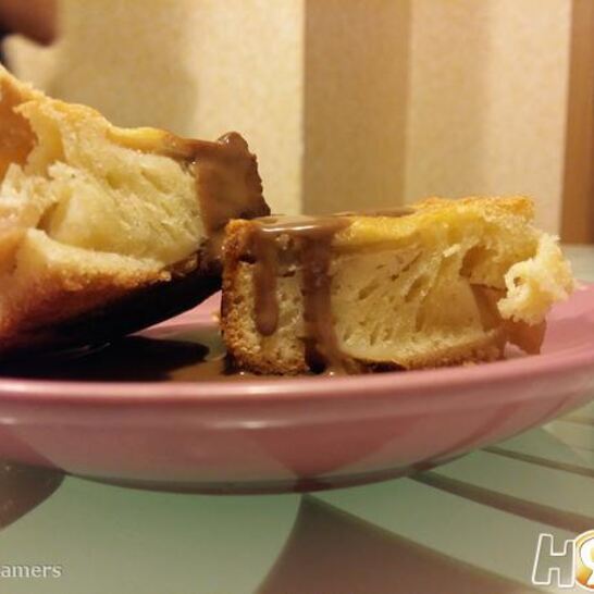 Рецепт шарлотка под шоколадным фондю