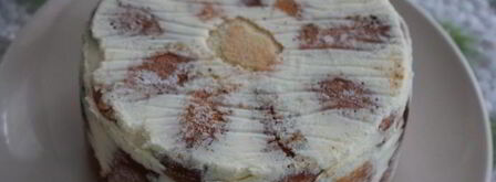 шарлотка с английским ванильным кремом. Шаг 17