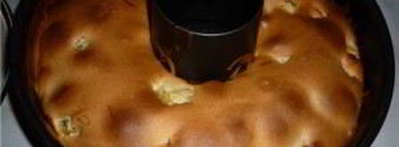 шарлотка с апельсинами и яблоками. Шаг 9