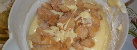 шарлотка с грушами. Шаг 9