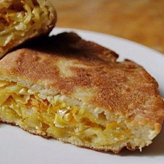 Рецепт шарлотка с капустой