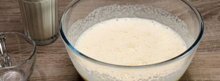 шарлотка с розами из яблок. Шаг 9