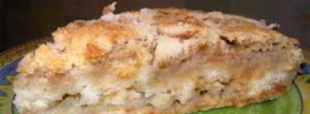 шарлотка с тертыми яблоками. Шаг 9