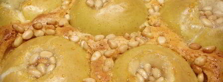 шарлотка с цельными яблочками. Шаг 4