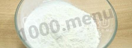 шарлотка с творогом и яблоками. Шаг 5