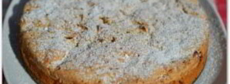 шарлотка с яблоками без разрыхлителя. Шаг 8