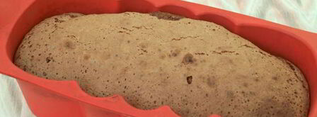 шоколадная шарлотка с ягодами. Шаг 5