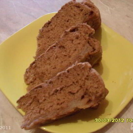 Рецепт шоколадная шарлотка