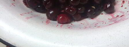 вишневая шарлотка. Шаг 9