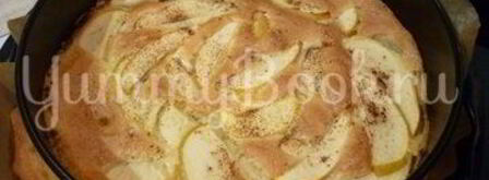 вкусная шарлотка элементарно. Шаг 10