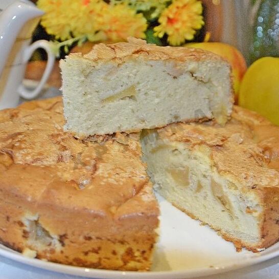 Рецепт яблочная шарлотка классика