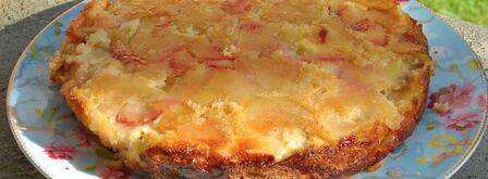 яблочная шарлотка на сидре. Шаг 7