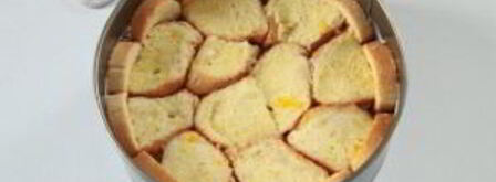 яблочная шарлотка с хлебом. Шаг 6