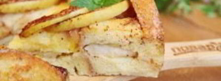 яблочная шарлотка с хлебом. Шаг 9