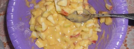 яблочно-медовая шарлотка. Шаг 4