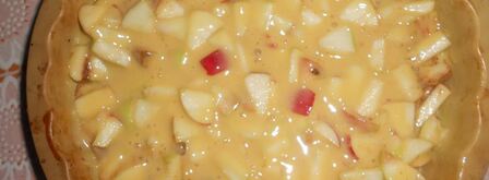 яблочно-медовая шарлотка. Шаг 8