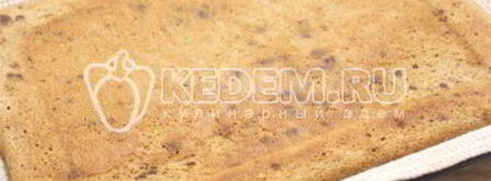 шоколадный рулет. Шаг 8