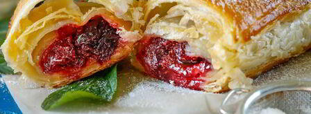 штрудель с вишней. Шаг 10