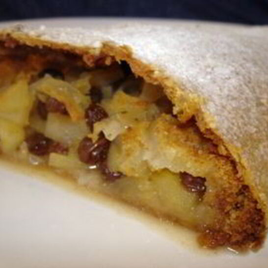 Рецепт венский яблочный штрудель