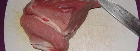 слоеные конвертики с мясом. Шаг 2