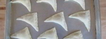 слойки из бездрожжевого теста с сыром. Шаг 6