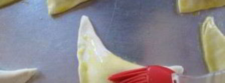 слойки из бездрожжевого теста с сыром. Шаг 7