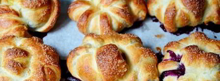 слойки с черникой. Шаг 8