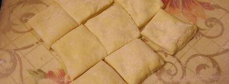 слойки с конфитюром из айвы. Шаг 2