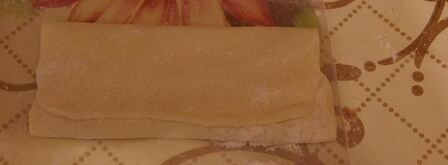 слойки с конфитюром из айвы. Шаг 5