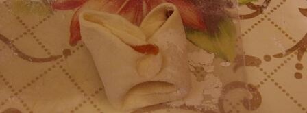 слойки с конфитюром из айвы. Шаг 6