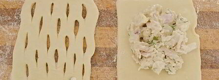 слойки с курицей. Шаг 9