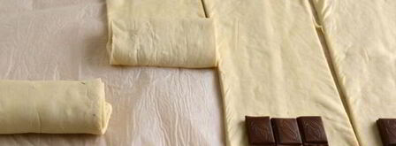 слойки с шоколадом проще простого. Шаг 4