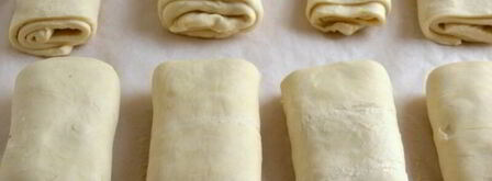 слойки с шоколадом проще простого. Шаг 5