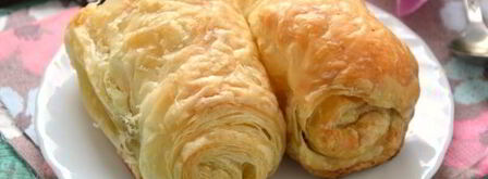 слойки с шоколадом проще простого. Шаг 7