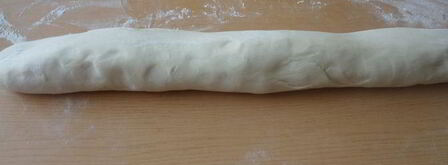 слойки с творогом, курагой и орехами. Шаг 6