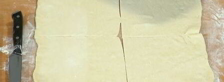 слойки с вишней и белым шоколадом. Шаг 4