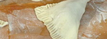 слойки с вишней и белым шоколадом. Шаг 8