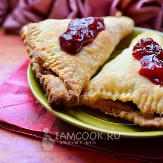 Рецепт слойки с вишней