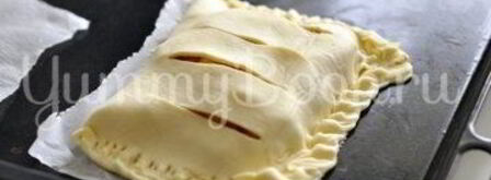 слойки с яблоками. Шаг 5