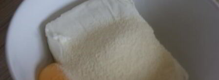 большой сырник с яблоками. Шаг 2