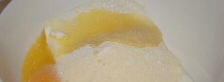 большой сырник с яблоками. Шаг 3