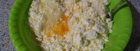 диетические сырники с грушей. Шаг 2