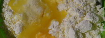 диетические сырники с грушей. Шаг 3