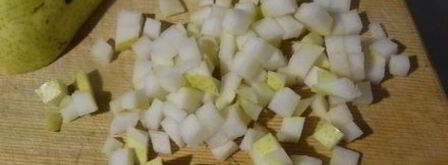 диетические сырники с грушей. Шаг 5