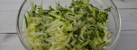 кабачковые сырники. Шаг 2